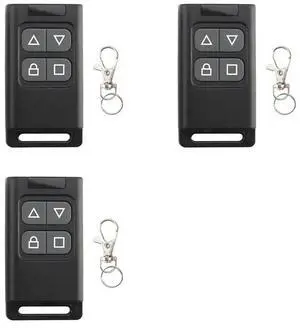 3X RF 433Mhz Auto Copy Remote Control Electric Garage Door Opener Controller Duplicator Cloning Transm 3X RF 433Mhz Auto Copy Remote Control Electric Garage Door Opener Controller Duplicator Cloning Transm