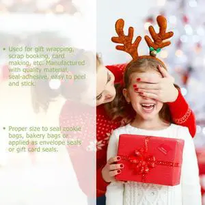20 Sheets Cute Christmas Hat el Stickers Reliable Adhesion Sealing Stickers for Baking Bags Favors Cards Crafts Xmas Gift 20 Sheets Cute Christmas Hat el Stickers Reliable Adhesion Sealing Stickers for Baking Bags Favors Cards Crafts Xmas Gift
