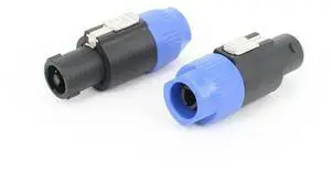 4Pcs Loudspeaker Connectors Four- Connectors Speaker Accessories Card Cannon Plug for Professional Audio Equipment Use 4Pcs Loudspeaker Connectors Four- Connectors Speaker Accessories Card Cannon Plug for Professional Audio Equipment Use