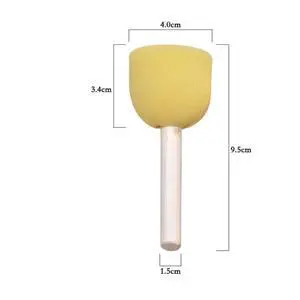 20Pcs Sponge Paint Brush Set with Round Wooden Handle for Kids Beginners DIY Painting Art Craft Graffiti Drawing Practice 20Pcs Sponge Paint Brush Set with Round Wooden Handle for Kids Beginners DIY Painting Art Craft Graffiti Drawing Practice