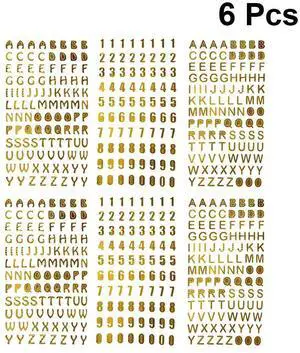 6 Sheets Premium Eco Friendly Self Adhesive Alphabet Number Stickers for Kids Crafting Classroom Home Decoration DIY Decals 6 Sheets Premium Eco Friendly Self Adhesive Alphabet Number Stickers for Kids Crafting Classroom Home Decoration DIY Decals