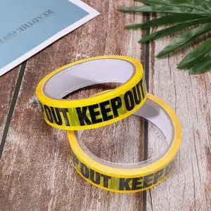 2Pcs Heavy Duty Self Adhesive Warning Tape Weatherproof Traction Enhanced Safety Barrier Tape for Road Works Inoperative 2Pcs Heavy Duty Self Adhesive Warning Tape Weatherproof Traction Enhanced Safety Barrier Tape for Road Works Inoperative