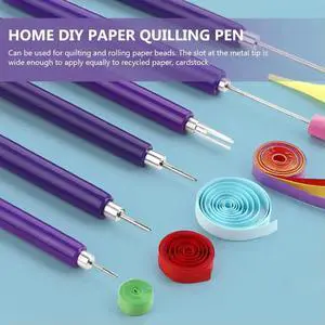 1Set Stainless Steel Slotted Quilling Pen Set for DIY Paper Crafts Quilling Bead Rolling Tool Card Making Scrapbooking Origami 1Set Stainless Steel Slotted Quilling Pen Set for DIY Paper Crafts Quilling Bead Rolling Tool Card Making Scrapbooking Origami