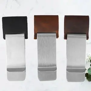 3Pcs Stainless Steel Pen Holder Set Horsehide Cover Easy Carry Pen Organizer for School Office Diary Notebook Journal 3Pcs Stainless Steel Pen Holder Set Horsehide Cover Easy Carry Pen Organizer for School Office Diary Notebook Journal