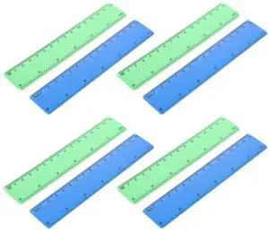 20Pcs Student Plastic Straight Rulers Clear Scale Measurement Tools Drawing School Office Use Straight Ruler 20Pcs Student Plastic Straight Rulers Clear Scale Measurement Tools Drawing School Office Use Straight Ruler