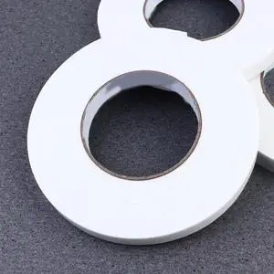 8 Rolls Foam Double-Sided Tape Strong Adhesion Adhesive Tape for Home Office Window Door Seal Strip Shockproof Cushioning 8 Rolls Foam Double-Sided Tape Strong Adhesion Adhesive Tape for Home Office Window Door Seal Strip Shockproof Cushioning