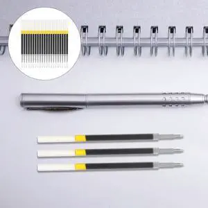 60Pcs Neutral Pen Refills Gel Ink Smooth Flow Fine Point Leak Resistant PP Refill Replacements for Study Drawing Gift Stationery 60Pcs Neutral Pen Refills Gel Ink Smooth Flow Fine Point Leak Resistant PP Refill Replacements for Study Drawing Gift Stationery