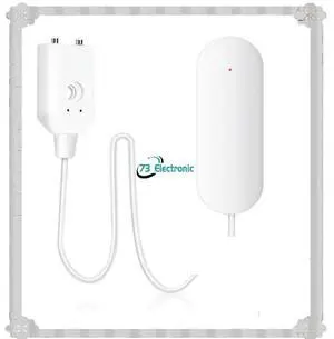 Home Zigbee Water Leak Detector Compact Flood Sensor Alarm For Leakage Detection Home Zigbee Water Leak Detector Compact Flood Sensor Alarm For Leakage Detection