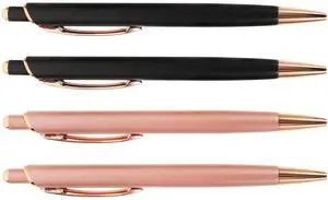 4Pcs Press Ballpoint Pens l Multi-Function Writing Pen Smooth Ink Comfortable Grip Daily Use Business Gifts 4Pcs Press Ballpoint Pens l Multi-Function Writing Pen Smooth Ink Comfortable Grip Daily Use Business Gifts