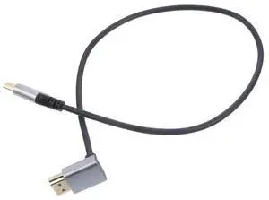 8K Hd Monitor Connector Downwards Angle Male to Male Video Cable TV Pc Laptop Display Wire High .1 Video Cord for Home 8K Hd Monitor Connector Downwards Angle Male to Male Video Cable TV Pc Laptop Display Wire High .1 Video Cord for Home