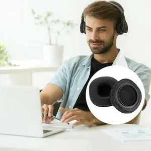 1Set Premium Skin-Friendly -Soft Breathable Ear Pads for Headphones Noise Isolation Acoustic Seal Comfort Fit Replacement 1Set Premium Skin-Friendly -Soft Breathable Ear Pads for Headphones Noise Isolation Acoustic Seal Comfort Fit Replacement