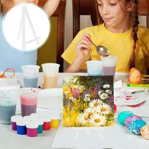 10Pcs Foldable Lightweight Tabletop Easel Display Stand for Art Painting Parties Exhibitions Photo Frame Picture Easel Holder 10Pcs Foldable Lightweight Tabletop Easel Display Stand for Art Painting Parties Exhibitions Photo Frame Picture Easel Holder