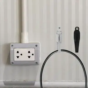 6Pcs Kitchen Cord Organizer Set Self Adhesive Wire Winder for Appliances Extension Cords Cable Management Cord Keeper Bundle 6Pcs Kitchen Cord Organizer Set Self Adhesive Wire Winder for Appliances Extension Cords Cable Management Cord Keeper Bundle