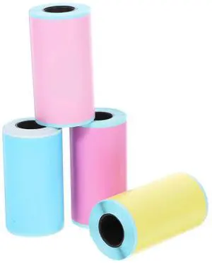4 Rolls Thermal Self Adhesive els Mini Printer Sticker Paper for Bottle Tags Price Tags Sorting Organizing Thermal els 4 Rolls Thermal Self Adhesive els Mini Printer Sticker Paper for Bottle Tags Price Tags Sorting Organizing Thermal els