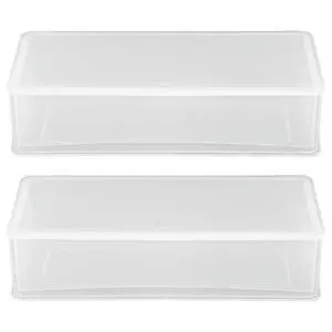 2Pcs Coin Holder Large Space Dust Resistant Plastic Coin Case Organizer for Coins Banknotes Medallions Collector Display 2Pcs Coin Holder Large Space Dust Resistant Plastic Coin Case Organizer for Coins Banknotes Medallions Collector Display