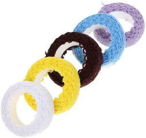 5 Rolls Self-Adhesive Lace Tape Cotton Material Decorative Lace Tapes for Cards Making Handicrafts Diaries Scrapbook Albums 5 Rolls Self-Adhesive Lace Tape Cotton Material Decorative Lace Tapes for Cards Making Handicrafts Diaries Scrapbook Albums