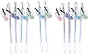 10Pcs Pendant Gel Ink Pen Set Cartoon Marker Pens Safe Water-Based Ink for Daily Writing Crafting Scrapbooking Office School 10Pcs Pendant Gel Ink Pen Set Cartoon Marker Pens Safe Water-Based Ink for Daily Writing Crafting Scrapbooking Office School