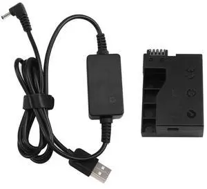 DR-E8 LP-E8 Dummy 5V USB Power Adapter Cable For EOS Rebel T2i T3i T4i DR-E8 LP-E8 Dummy 5V USB Power Adapter Cable For EOS Rebel T2i T3i T4i