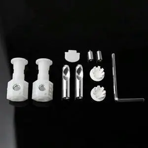 Universal Wall Hung Toilet Seat Fixing Kit with Bolts And Screws Set for Toilet Installation And Mounting Universal Wall Hung Toilet Seat Fixing Kit with Bolts And Screws Set for Toilet Installation And Mounting
