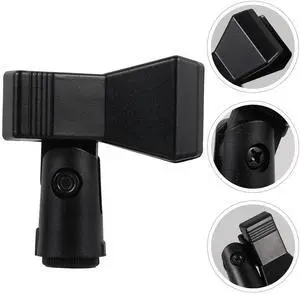 3pcs Microphone Clip Holder Spring-Clip Mic Mount For 15-50Mm Diameter Microphones 180 Degree Adjustment 3/8 Inch 5/8 Inch 3pcs Microphone Clip Holder Spring-Clip Mic Mount For 15-50Mm Diameter Microphones 180 Degree Adjustment 3/8 Inch 5/8 Inch