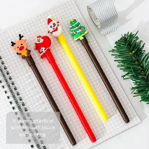 20Pcs Gel Pen Christmas Themed Gel Ink Pen for Students Kids Office Smooth Writing Snowman Reindeer Santa Pine Tree 20Pcs Gel Pen Christmas Themed Gel Ink Pen for Students Kids Office Smooth Writing Snowman Reindeer Santa Pine Tree