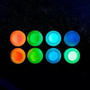5Pcs 15G Glow in The Dark Luminous Paint Set Thick Creamy Fast-Drying Neon Fluorescent Pigment for Nail Art Epoxy Resin Crafts 5Pcs 15G Glow in The Dark Luminous Paint Set Thick Creamy Fast-Drying Neon Fluorescent Pigment for Nail Art Epoxy Resin Crafts