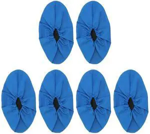 3Pairs Cloth Washable Shoe Covers Non-Skid Breathable Durable Indoor Household Shoe Protectors Dustproof Shoes Cover 3Pairs Cloth Washable Shoe Covers Non-Skid Breathable Durable Indoor Household Shoe Protectors Dustproof Shoes Cover