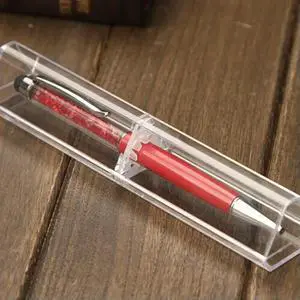 6Pcs Triangle Plastic Pen Box Transparent Stationery Case Durable Practical Pencil Container Pen Box 6Pcs Triangle Plastic Pen Box Transparent Stationery Case Durable Practical Pencil Container Pen Box