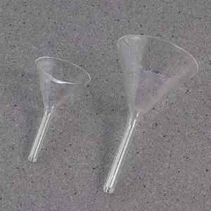 5Pcs Glass Funnel Triangle Shape 50Mm for Chemistry Feeding Liquid Solid Transfer Reusable Hand Washable Lightweight 5Pcs Glass Funnel Triangle Shape 50Mm for Chemistry Feeding Liquid Solid Transfer Reusable Hand Washable Lightweight
