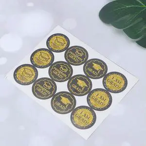 12Pcs Graduation Stickers Self-Adhesive Graduation Theme els for Party Gift Bags Cards Envelope Seal 12Pcs Graduation Stickers Self-Adhesive Graduation Theme els for Party Gift Bags Cards Envelope Seal