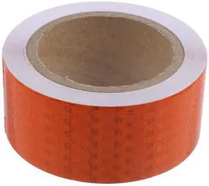 1 Roll Reflective Tape Orange Outdoor Safety Strip Reflective PVC Warning Sticker for Vehicles Floors Steps Stairs 1 Roll Reflective Tape Orange Outdoor Safety Strip Reflective PVC Warning Sticker for Vehicles Floors Steps Stairs