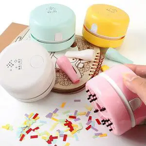 Mini Pink Desk Vacuum Cleaner Dust Collector Operated for Home Office Car Surface Table Mini Pink Desk Vacuum Cleaner Dust Collector Operated for Home Office Car Surface Table