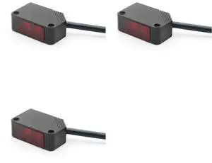 3X E3Z-R61 NPN Photoelectric Sensor With Bracket Mirror Reflection Photoelectric Switch Sensor 2M Range 3X E3Z-R61 NPN Photoelectric Sensor With Bracket Mirror Reflection Photoelectric Switch Sensor 2M Range