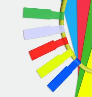 15 Sheets A4 Network Cable els Stickers P Shape Blank Multicolor Synthetic Paper Waterproof Tear-Resistant Self-Adhesive 15 Sheets A4 Network Cable els Stickers P Shape Blank Multicolor Synthetic Paper Waterproof Tear-Resistant Self-Adhesive