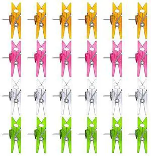 2 Boxes Decor Photo Clips Multi-Function Pushpin Clips for Hanging Photos Cards and Craft Decorations Party Supplies 2 Boxes Decor Photo Clips Multi-Function Pushpin Clips for Hanging Photos Cards and Craft Decorations Party Supplies