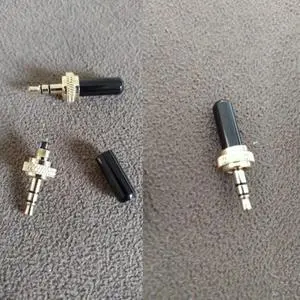 20Pcs 3.5Mm Plugs l Connector Mini 3.5Mm Screw Lock Stereo Jack Plug With M6 Internal Thread 20Pcs 3.5Mm Plugs l Connector Mini 3.5Mm Screw Lock Stereo Jack Plug With M6 Internal Thread