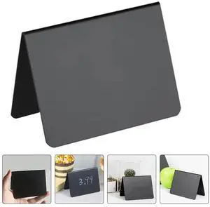 10Pcs Small Chalkboard Sign Desktop Message Board Reusable Writing Board for Retail Store Supermarket Cafe Party Food el 10Pcs Small Chalkboard Sign Desktop Message Board Reusable Writing Board for Retail Store Supermarket Cafe Party Food el