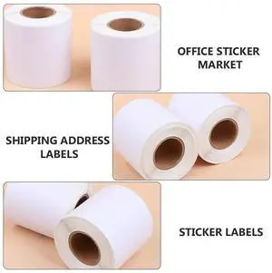 1 Roll Thermal Transfer els Waterproof Oil Proof Alcohol Proof for Inkjet Printers Ideal for Inventory File Folder 1 Roll Thermal Transfer els Waterproof Oil Proof Alcohol Proof for Inkjet Printers Ideal for Inventory File Folder