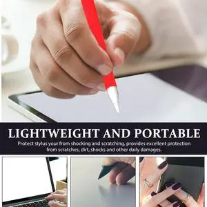 Carrot Silicone Stylus Protective Cover Ergonomic Grip Anti Slip Holder Compatible Pencil 2 Scratch Resistant Carrot Silicone Stylus Protective Cover Ergonomic Grip Anti Slip Holder Compatible Pencil 2 Scratch Resistant