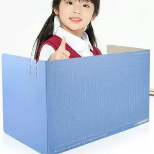 L Size Desktop Divider Board Premium PP Material Office Desktop Baffle Create Private Workstation Fast Setup Random Color L Size Desktop Divider Board Premium PP Material Office Desktop Baffle Create Private Workstation Fast Setup Random Color