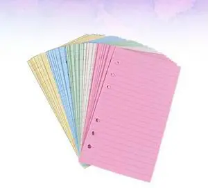 2 set A5 Horizontal Pattern Loose-Leaf Notebook Paper Colorful Smooth Writing Sheets For Journaling Note Taking Home Office 2 set A5 Horizontal Pattern Loose-Leaf Notebook Paper Colorful Smooth Writing Sheets For Journaling Note Taking Home Office