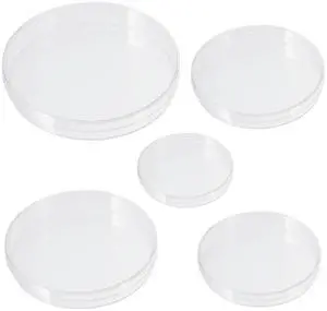 50Pcs Petri Dishes Transparent Plastic Culture Dishes Science Experiment Biology Microbiology Tools Plastic Petri Dish 50Pcs Petri Dishes Transparent Plastic Culture Dishes Science Experiment Biology Microbiology Tools Plastic Petri Dish