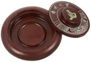 4 Inches Natural Stone for Calligraphy Students and Artists Smooth Grinding Surface Exquisite Carved Design Lightweight 4 Inches Natural Stone for Calligraphy Students and Artists Smooth Grinding Surface Exquisite Carved Design Lightweight