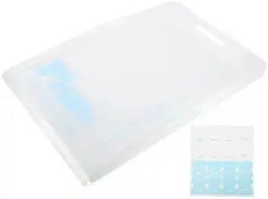 Large Capacity Multi-Layer A4 File Folder Lightweight Plastic Accordion Organizer for Documents Bills Receipts Coupons Large Capacity Multi-Layer A4 File Folder Lightweight Plastic Accordion Organizer for Documents Bills Receipts Coupons