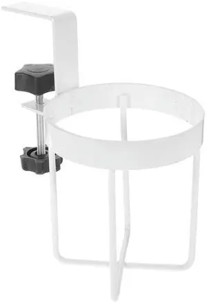 Desktop Cup Holder Clip l Beverage Holder No Drilling Adjustable Table Edge Clip for Cup Bottle Organizer Desktop Cup Holder Clip l Beverage Holder No Drilling Adjustable Table Edge Clip for Cup Bottle Organizer