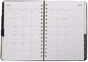 PU Academic Planner Spiral Notebook Daily Planner 2024 Smooth Writing Organizer Student Office Schedule Notepad PU Academic Planner Spiral Notebook Daily Planner 2024 Smooth Writing Organizer Student Office Schedule Notepad