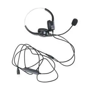 Head-Mounted Microphone Wired Dual Ear USB Microphone Omnidirectional Noise Reduction Speaker Mic for Telemarketing Head-Mounted Microphone Wired Dual Ear USB Microphone Omnidirectional Noise Reduction Speaker Mic for Telemarketing