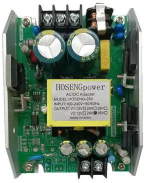 HOSENGPower 250W Power Supply 24V Stage Light Power Module Led Par Light Repair Parts Led Accessories HOSENGPower 250W Power Supply 24V Stage Light Power Module Led Par Light Repair Parts Led Accessories