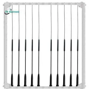 10X RH-901S Antenna VHF UHF 144/430/900Mhz MALE Dual-Band Antenna For Walkie-Talkie Baofeng UV-3R Two-Way Walki 10X RH-901S Antenna VHF UHF 144/430/900Mhz MALE Dual-Band Antenna For Walkie-Talkie Baofeng UV-3R Two-Way Walki