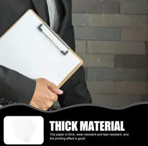 100 Sheets A4 Blank Thick Printing Paper Smooth Heavyweight Paper for Laser Inkjet Printers DIY Projects Office 100 Sheets A4 Blank Thick Printing Paper Smooth Heavyweight Paper for Laser Inkjet Printers DIY Projects Office